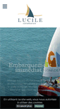 Mobile Screenshot of catamaranlucile2.com